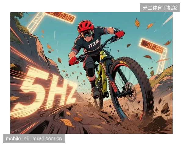 自行车下坡赛：飞翔在刺破云霄的极限瞬间